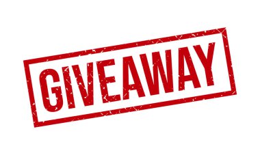 Hediye Kauçuk Grunge Mühür Vektör İllüstrasyonu