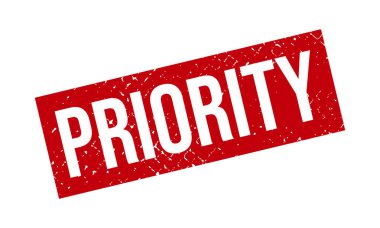 Öncelikli Kauçuk Grunge Mühür Vektör İllüstrasyonu