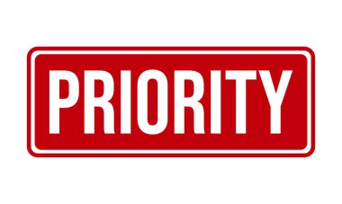 Öncelikli Kauçuk Grunge Mühür Vektör İllüstrasyonu