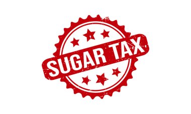 Şeker Vergisi Rubber Grunge Damga Mührü Vektörü