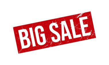 Büyük İndirimli Lastik Grunge Damga Mührü Vektörü