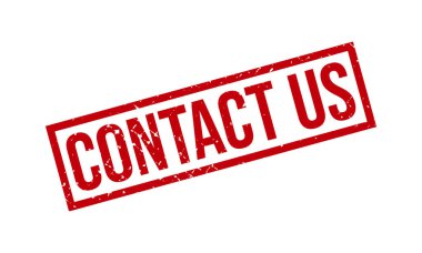 Rubber Stamp ile iletişime geç. Kauçuk Grunge Mühür Vektör İllüstrasyonuyla İletişim kur