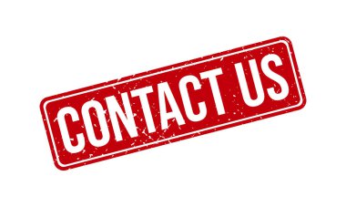 Rubber Stamp ile iletişime geç. Kauçuk Grunge Mühür Vektör İllüstrasyonuyla İletişim kur