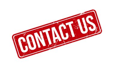 Rubber Stamp ile iletişime geç. Kauçuk Grunge Mühür Vektör İllüstrasyonuyla İletişim kur