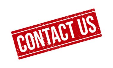 Rubber Stamp ile iletişime geç. Kauçuk Grunge Mühür Vektör İllüstrasyonuyla İletişim kur