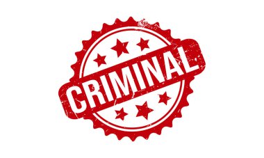 Suçlu Lastik Damga. Suçlu Lastik Grunge Mühür Vektör İllüstrasyonu