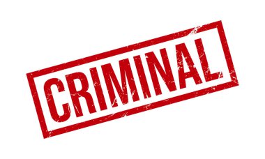 Suçlu Lastik Damga. Suçlu Lastik Grunge Mühür Vektör İllüstrasyonu