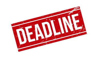 Son teslim tarihi: Lastik Grunge Mühür Vektör İllüstrasyonu