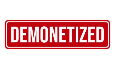 Ruh Emici Lastik Damga. Demoneized Grunge Damgalı Mühür Vektör İllüstrasyonu