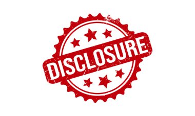 İfşa Edici Mühür. Açıklama Grunge Mühür Vektör İllüstrasyonu