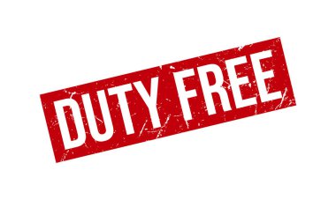 Vergisiz Kauçuk Damgası. Görevsiz Grunge Damga Mühür Vektörü İllüstrasyonu