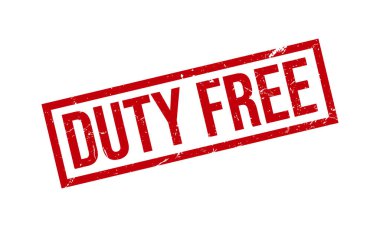 Vergisiz Kauçuk Damgası. Görevsiz Grunge Damga Mühür Vektörü İllüstrasyonu