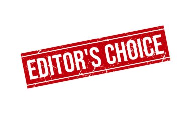 Editörler Rubber Stamp 'ı seçti. Düzenleyiciler Seçimi Grunge Damga Mühür Vektörü