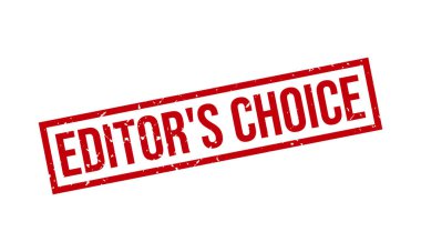 Editörler Rubber Stamp 'ı seçti. Düzenleyiciler Seçimi Grunge Damga Mühür Vektörü