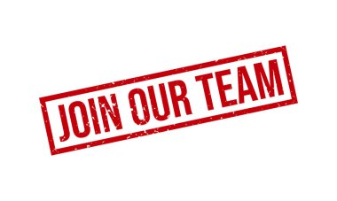 Kauçuk Takımımıza katıl. Ekibimiz Grunge Mühür Vektörü İllüstrasyonuna Katıl