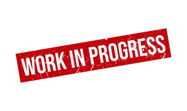 Süreç Lastik Damgası 'nda çalış. İlerleme Grunge Mühür Vektör İllüstrasyonunda çalış