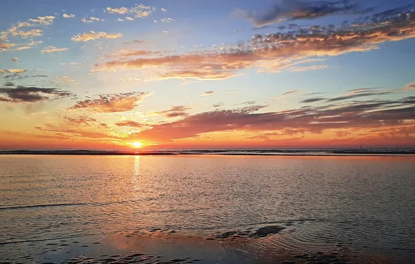 Atlantik Okyanusu, romantik ruh hali, Golfe de Gascogne, Yeni Akitanya, romantik ruh hali, duvar kağıtları günbatımı