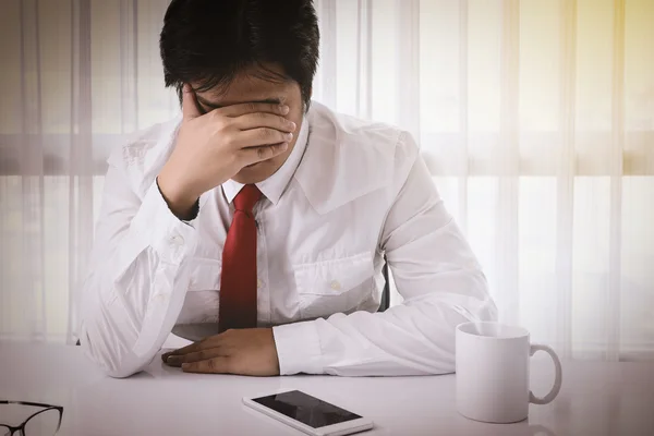 Emotional Stress, Bankruptcy, Finance — Stock Photo, Image