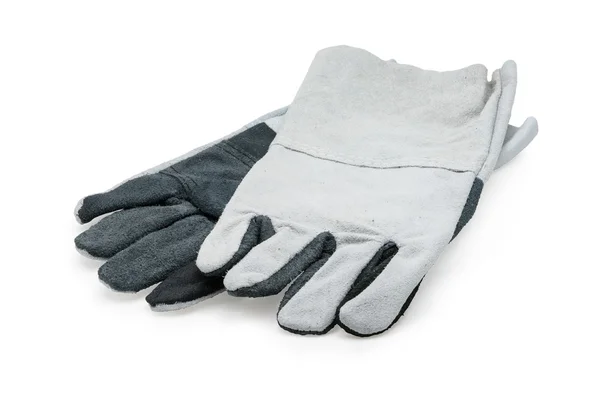 Skyddande handskar isolerade — Stockfoto