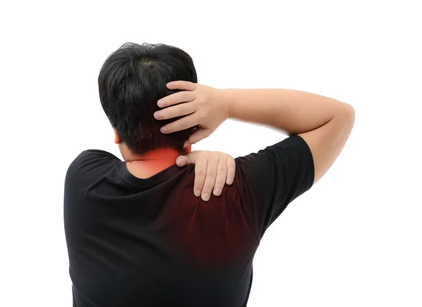 남자 어깨 통증 — 스톡 사진