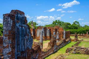 Wat Phrasisanpetch (Phra Si Sanphet) Antik Pagoda. Ayutthay