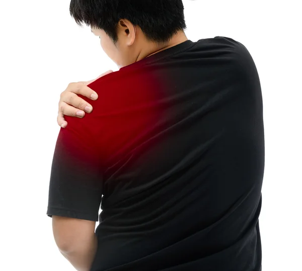 남자 어깨 통증 — 스톡 사진