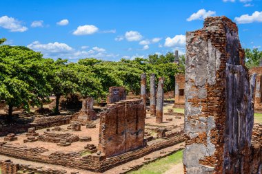 Wat Phrasisanpetch (Phra Si Sanphet) Antik Pagoda. Ayutthay