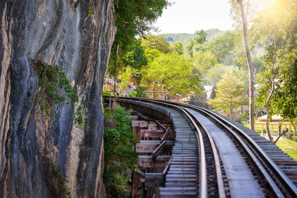 Ölüm demiryolu, İkinci Dünya Savaşı sırasında Kanchanaburi Tayland inşa