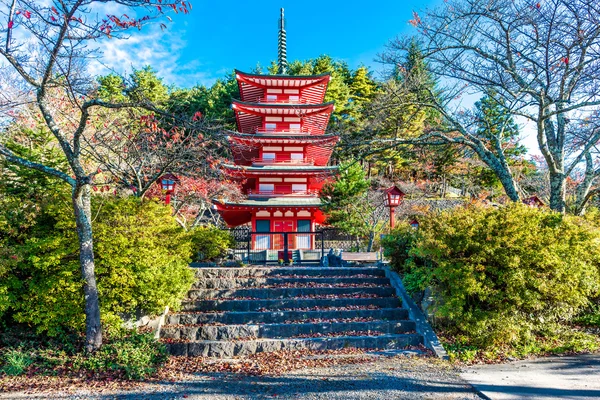 Chureito pagoda of Fuji — Stock Photo, Image