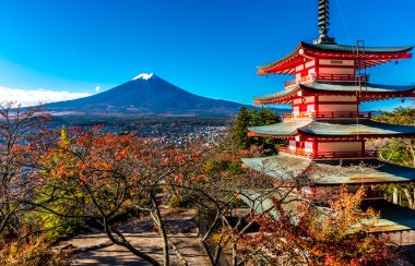 Mt.Fuji ve Pagoda