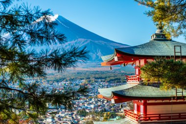 Mt.Fuji ve Pagoda