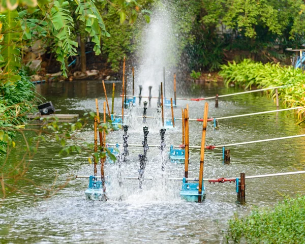 Water turbine werken — Stockfoto