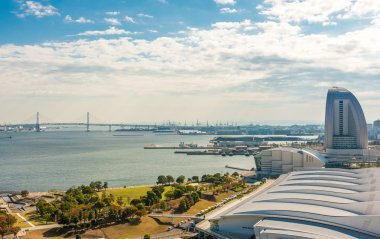 Yokohama Bay görünümü