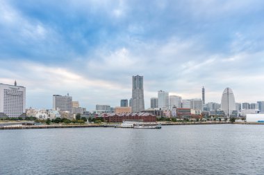 Skyline yokohama Japonya