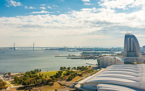 Pohled Yokohama Bay — Stock fotografie