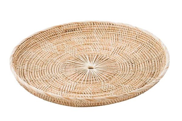 Wicker placemat isolated — Stock Photo, Image