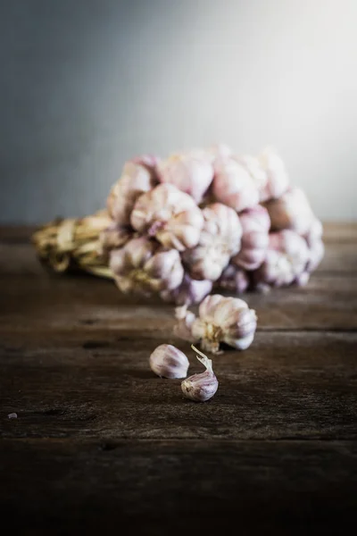 Group of Organic garlic — Stock Photo, Image