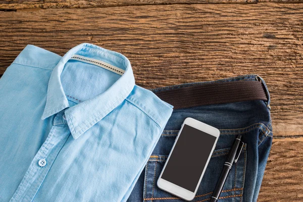 Stilleven van casual man — Stockfoto