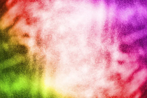 Abstract closeup white spray paint on black — Stock Photo, Image