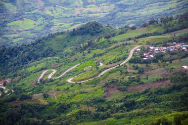 Phu Hin Rong Kla Ulusal par (phu tubberk), dağ yolu