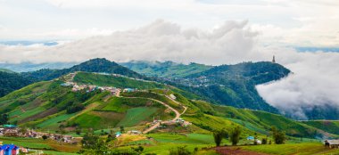 Phu Hin Rong Kla Ulusal par (phu tubberk), dağ yolu