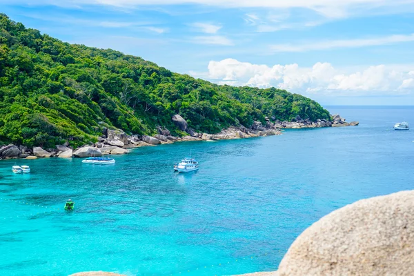 Tropikalnej plaży, Wyspy Similan — Zdjęcie stockowe