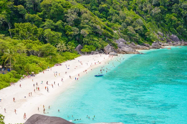 Tropikalnej plaży, Wyspy Similan — Zdjęcie stockowe