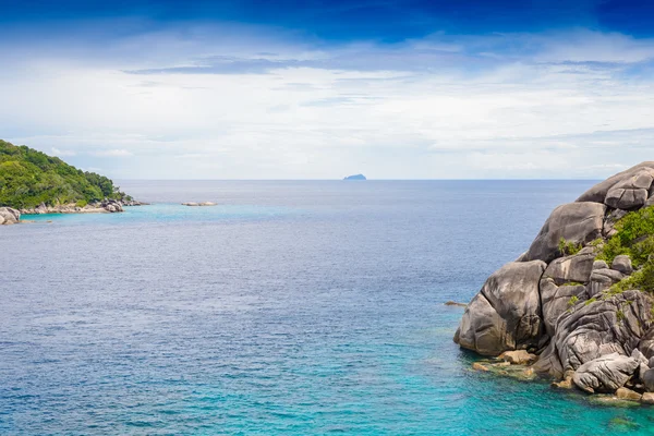 Tropikalnej plaży, Wyspy Similan — Zdjęcie stockowe