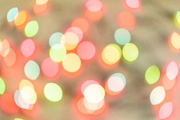 Christmas background ,Multicolor holiday bokeh — Stock Photo, Image