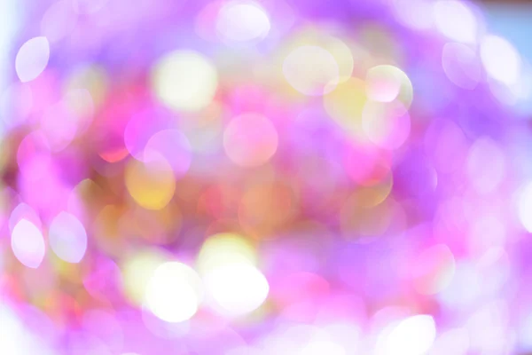 Lumières bokeh multicolores abstraites — Photo