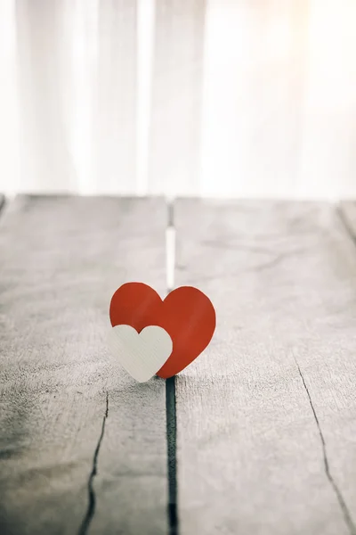 Valentines Day background with hearts — Stock Photo, Image