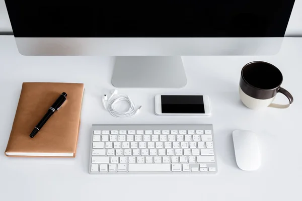 Espacio de trabajo o fondo — Foto de Stock