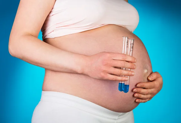 El embarazo tan esperado con FIV — Foto de Stock