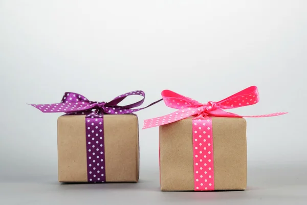 Due scatole regalo — Foto Stock